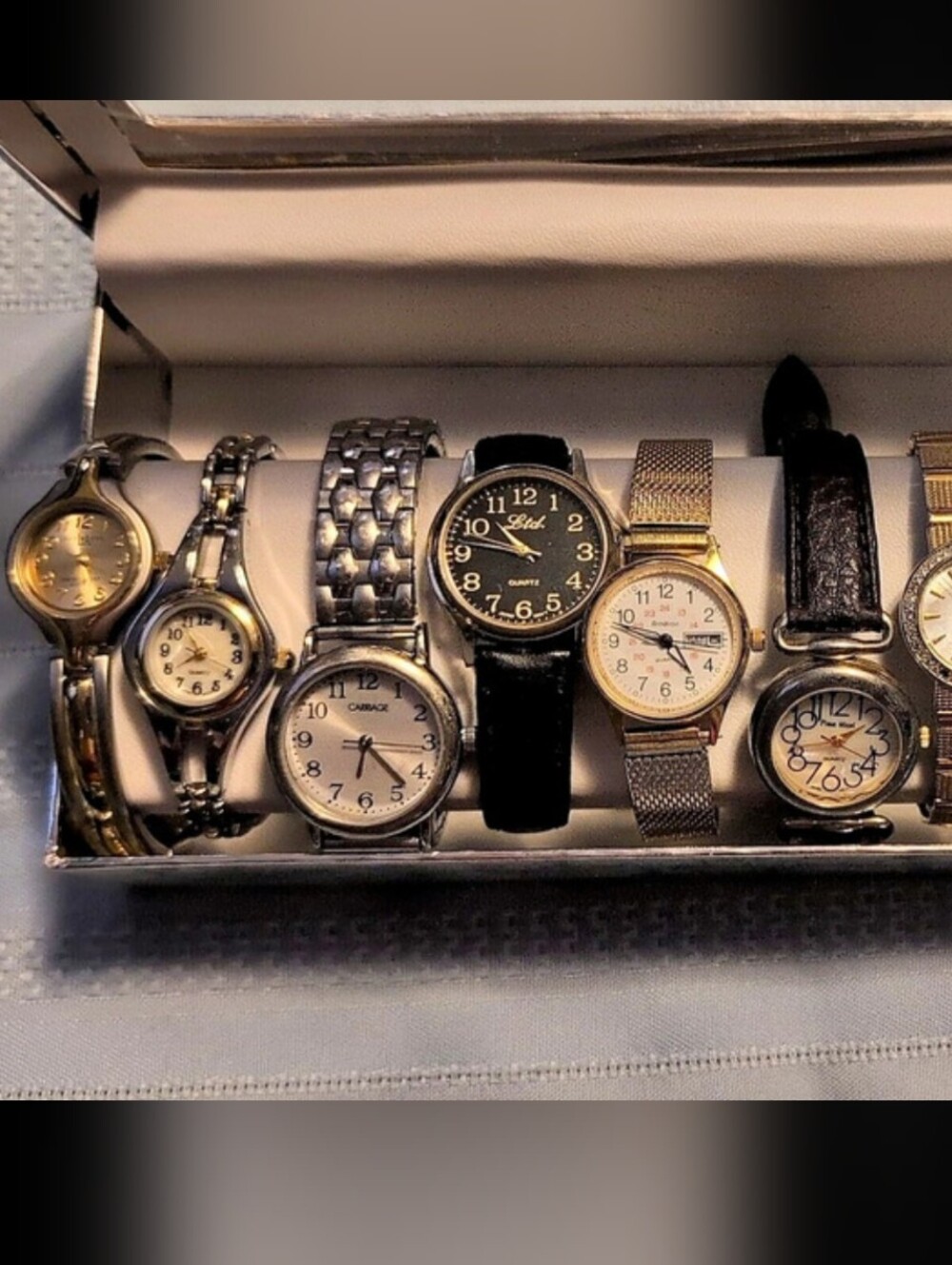 Vintage Mixed Watch Collection Gold & Silver Tones